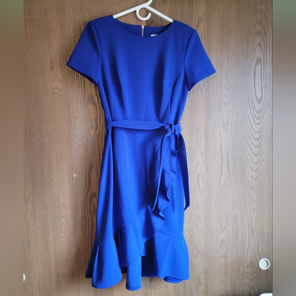 Calvin Klein Faux wrap dress